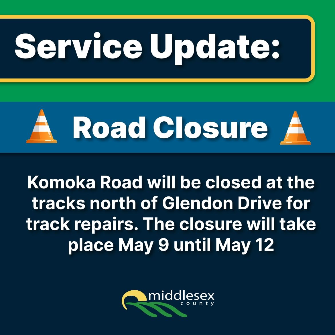 Komoka Road closure 