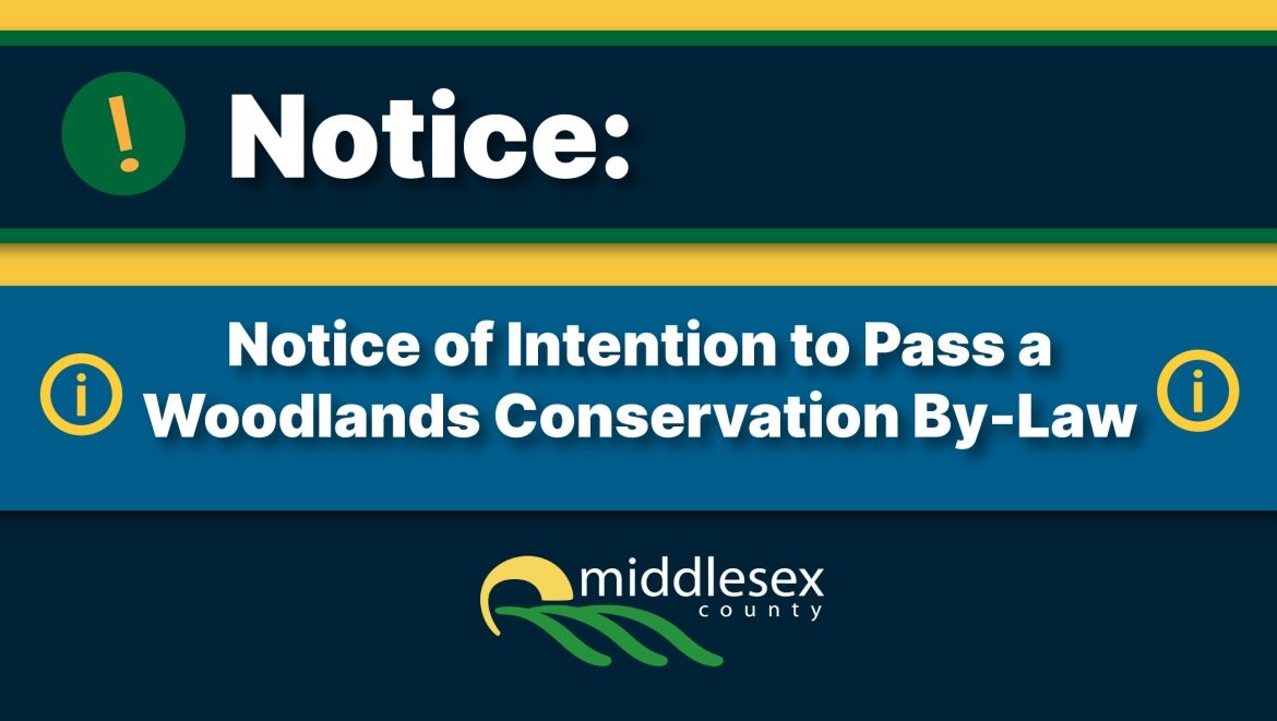 Notice - Woodlands By-Law