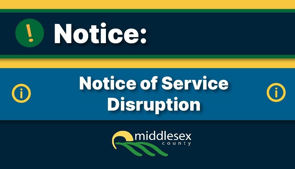 Notices of Service Disruption