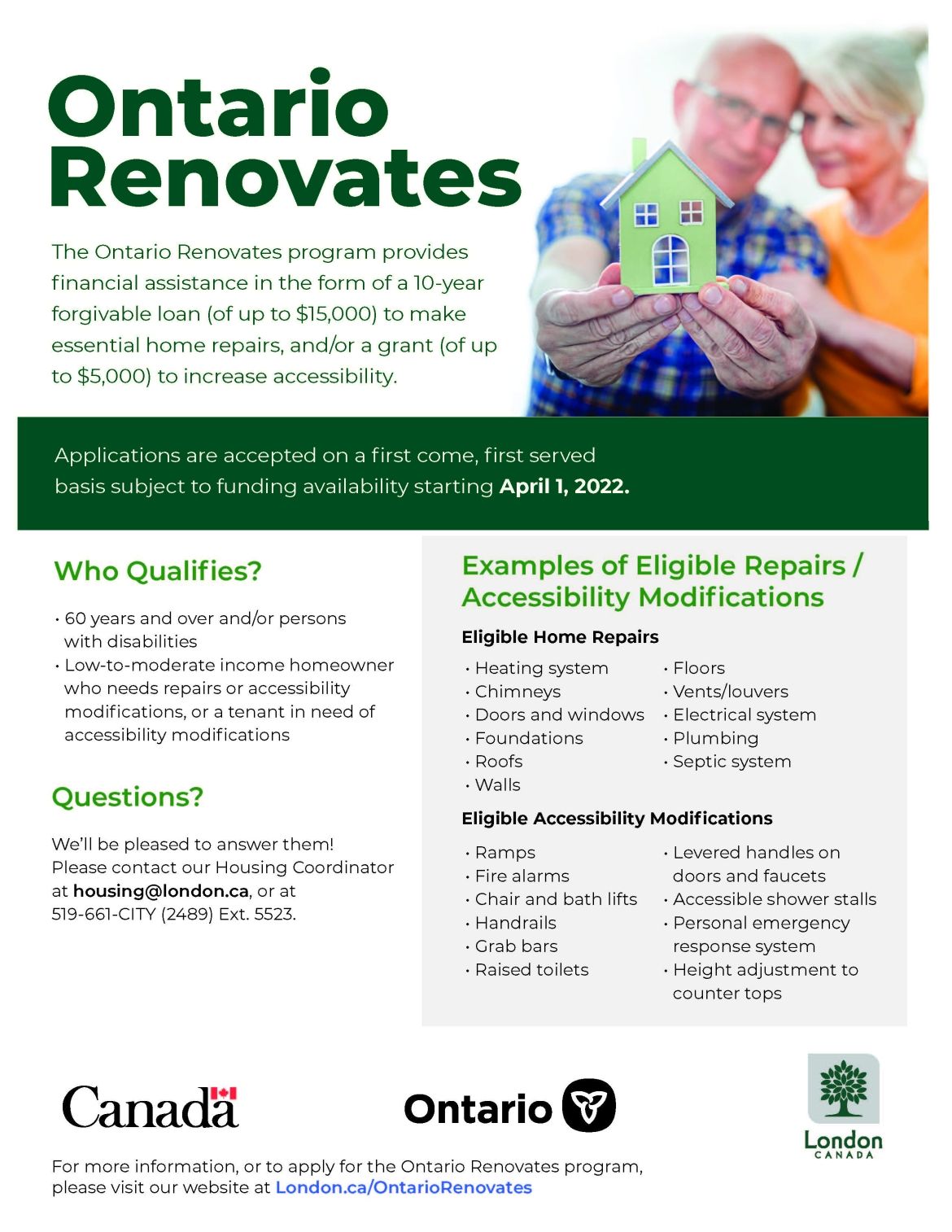 Ontario Renovates Poster