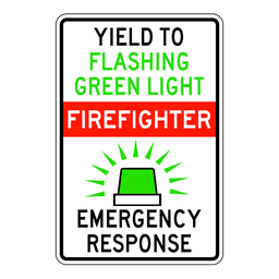 yieldtoflashinggreenlight Yield to Flashing Green Light Info Graphic